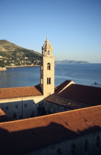 Bell tower, Dubrovnik, Croatia.