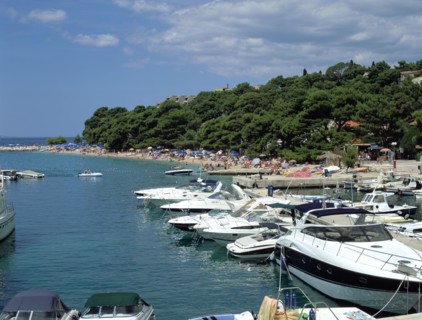 Brela, Makarska riviera, Croatia.