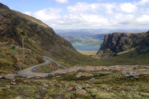Applecross Peninsula and Loch Kishorn, Highland, Scotland.
