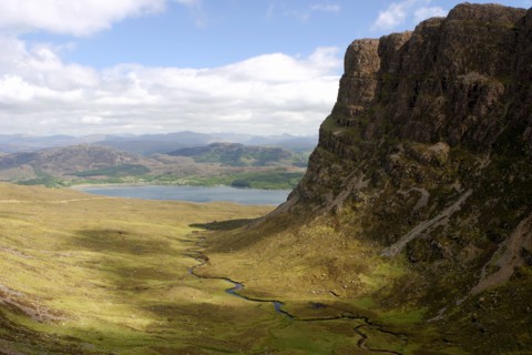 Applecross Peninsula and Loch Kishorn, Highland, Scotland.