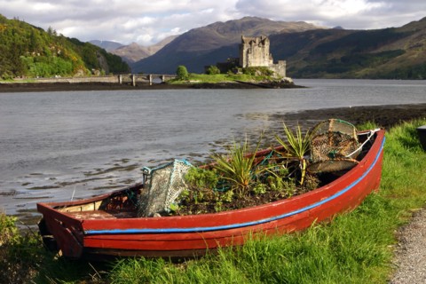 Eilean Donan Castle, Highland, Scotland.
