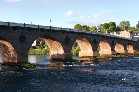 Old Bridge, Perth, Scotland.