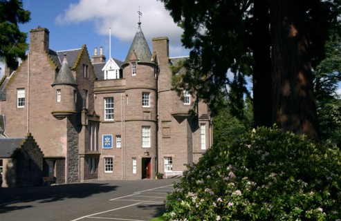Headquarters of the Royal Highland Regiment, Perth, Scotland.