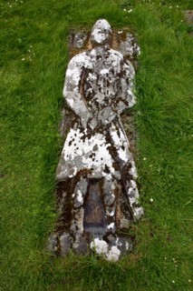 Grave of Angus Martin, Kilmuir Graveyard, Skye, Highland, Scotland.