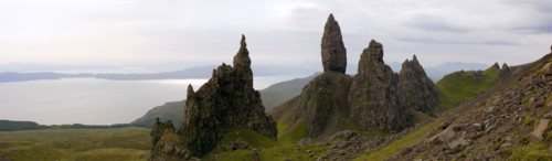 The Old Man of Storr, Isle of Skye, Highland, Scotland.