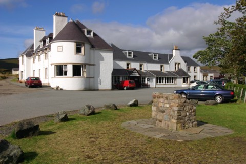 Sligachan Hotel, Isle of Skye, Highland, Scotland.