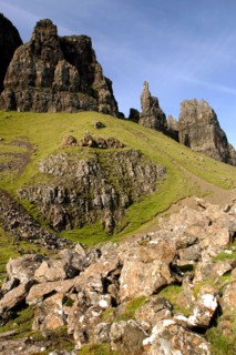 Quiraing, Isle of Skye, Highland, Scotland.
