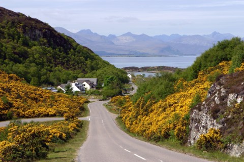 View of Skye, Highland, Scotland.