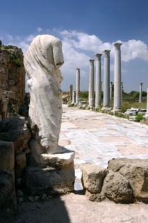 The gymnasium, Salamis, North Cyprus.
