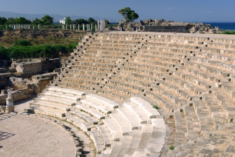 Roman theatre, Salamis, North Cyprus.