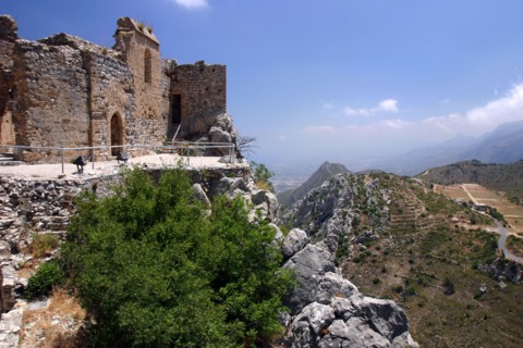 St Hilarion Castle, North Cyprus.