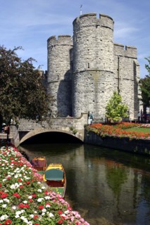 West Gate Towers, Canterbury, Kent.
