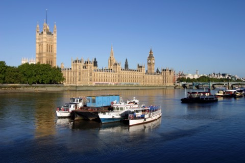 Houses of Parliament, London.