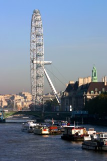 The London Eye, London.
