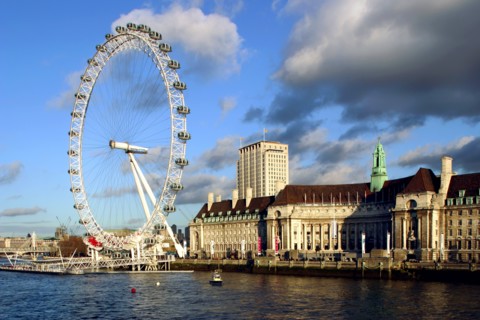 The London Eye, London.