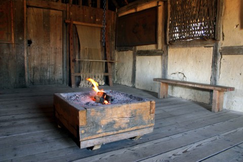 West Stow Country Park and Anglo-Saxon Village, Bury St Edmund's, Suffolk.
