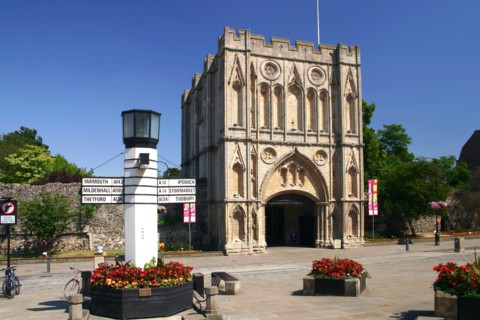 Abbey Gate, Bury St Edmunds, Suffolk.