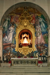 Inside Church, Candelaria, Tenerife, 2007.