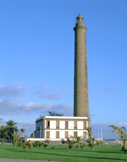 Maspalomas Lighthouse, Gran Canaria, Canary Islands.