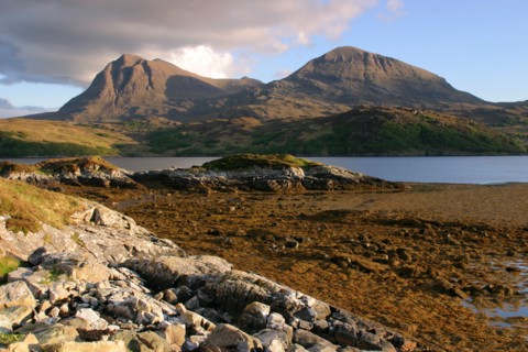 Sail Gharbh and Sail Gorm, Quinag, Highland, Scotland.
