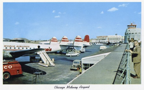 Chicago Midway Airport, Illinois, USA, 1959. Artist: Unknown