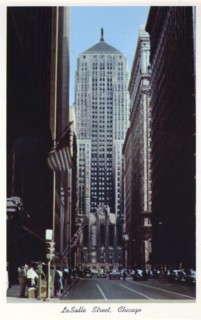 LaSalle Street, Chicago, Illinois, USA, 1954. Artist: Unknown