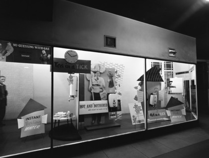 East Midlands Gas Board shop window, Doncaster, South Yorkshire, 1961. Artist: Michael Walters