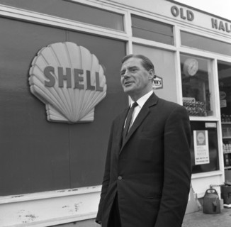 Shell promotion shot, Swinton, South Yorkshire, 1967.  Artist: Michael Walters