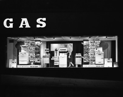 East Midlands Gas Board shop window display, Commercial Street, Sheffield, South Yorkshire, 1961. Artist: Michael Walters