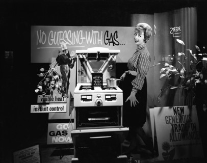 East Midlands Gas Board shop window display, Sheffield, South Yorkshire, 1961. Artist: Michael Walters
