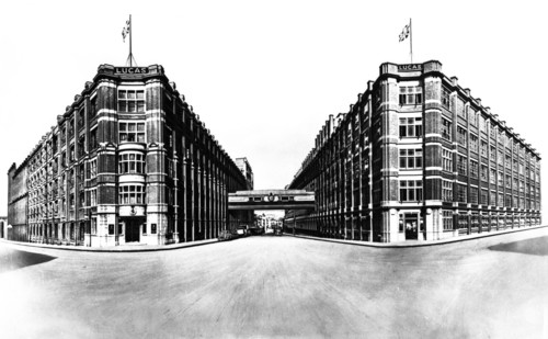 Head office and works of Joseph Lucas, Great King Street, Birmingham, West Midlands, 1961. Artist: Michael Walters