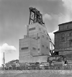 The heapstead at Kadeby Colliery, near Doncaster, South Yorkshire, 1956. Artist: Michael Walters