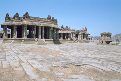 Vitthala Temple, Hampi, Karnataka, India.