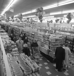 The ASDA supermarket in Rotherham, South Yorkshire, 1969. Artist: Michael Walters