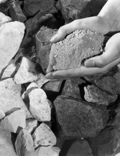 Cement materials, 1963.  Artist: Michael Walters