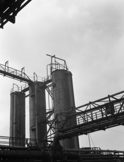 Manvers Main coke ovens, Wath upon Dearne, near Rotherham, South Yorkshire, 1963.  Artist: Michael Walters