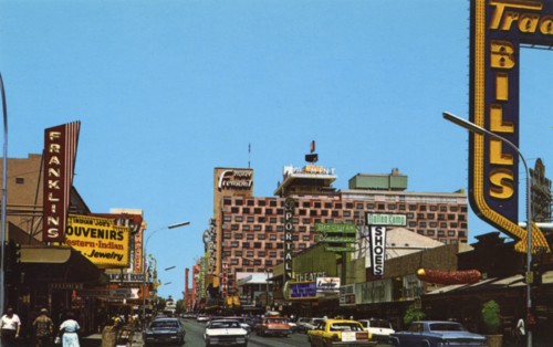 Fremont Street, Las Vegas, Nevada, USA, 1968. Artist: Unknown
