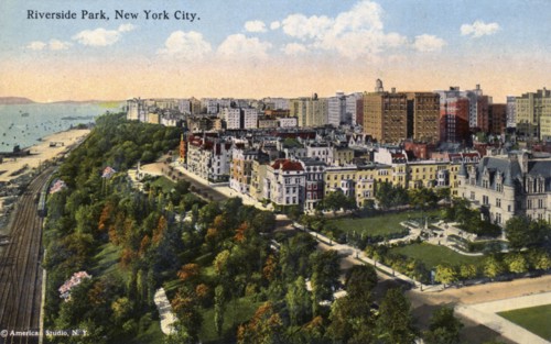 Riverside Park, New York City, New York, USA, 1916. Artist: Unknown