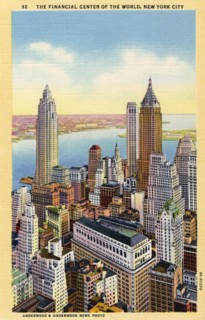 'The Financial Center of the World, New York City', 1933. Artist: Unknown
