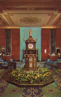 Lobby of the Waldorf-Astoria Hotel, New York City, New York, USA, 1965. Artist: Unknown