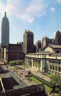 Public Library, New York City, New York, USA, 1956. Artist: Unknown