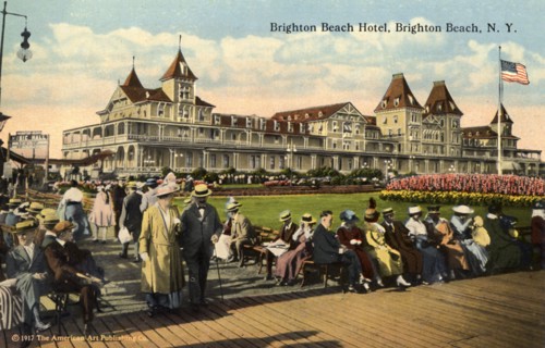 Brighton Beach Hotel, Brighton Beach, Coney Island, New York City, New York, USA, 1916. Artist: Unknown