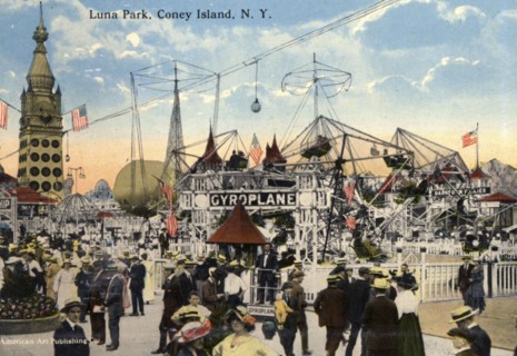 Luna Park, Coney Island, New York City, New York, USA, 1916. Artist: Unknown