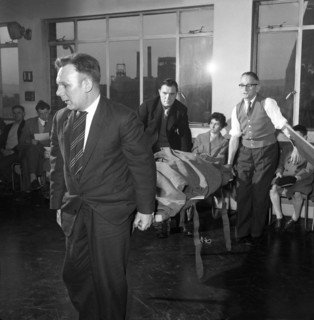 First aid competition, Mexborough, South Yorkshire, 1961. Artist: Michael Walters