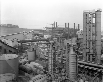 Carr House Gas Works, Rotherham, South Yorkshire, 1957.  Artist: Michael Walters