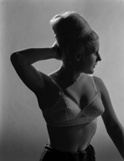 Advertising image for Truline bras, 1963.  Artist: Michael Walters