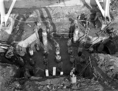 Excavations at Rossington Colliery near Doncaster, South Yorkshire, 1963. Artist: Michael Walters