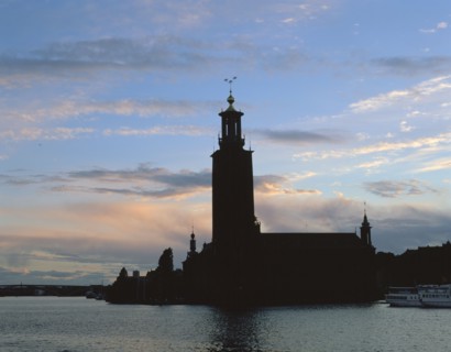 Stadshuset (City Hall), Stockholm, Sweden.