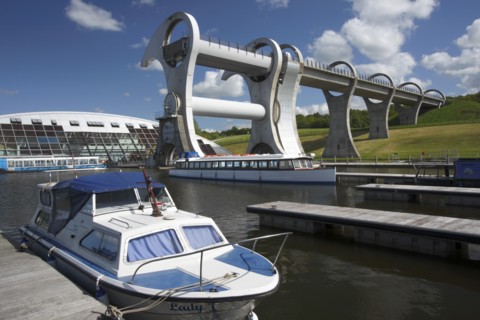 Falkirk Wheel, Stirlingshire, Scotland, 2009.