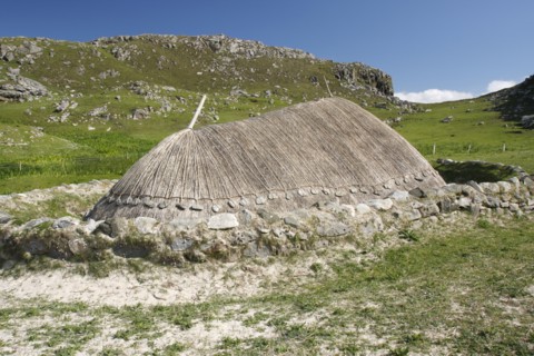 Iron Age house, Lewis, Outer Hebrides, Scotland, 2009.